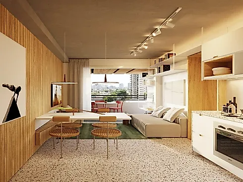 Apartamento 1 ou 2 Dorms. com Lazer Completo - Pinheiros - Apartamento em Pinheiros, São Paulo - Foto 4
