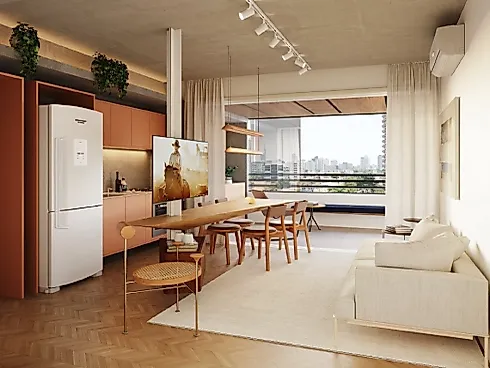 Apartamento 1 ou 2 Dorms. com Lazer Completo - Pinheiros - Foto 6