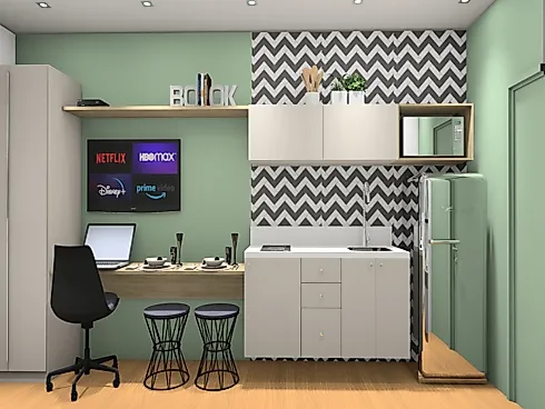 Studio 17m² Mobiliado - Próximo ao Aeroporto - Foto 13