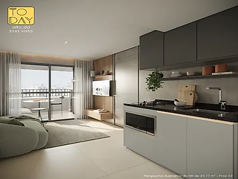 Studio ou Apartamento no Alto da Boa Vista, a 5 Minutos da Estação e Lazer Completo - Apartamento em Santo Amaro, São Paulo - Foto 5
