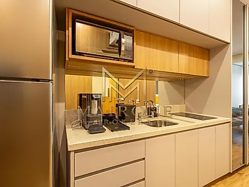 Studio Nr de 26m² Mobiliado ao Lado do Metrô Brooklin - Foto 14