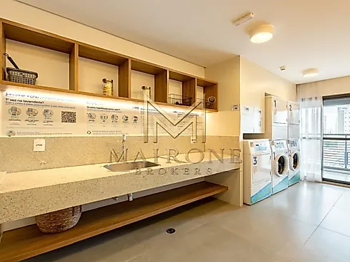 Studio Nr de 26m² Mobiliado ao Lado do Metrô Brooklin - Foto 33