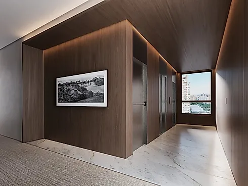 Apartamento 1 Quarto 26m² Piscina no Lange,Turin - Batel - Foto 20