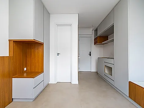 Studio Mobiliado - 20m², Água Verde - Studio em Água Verde, Curitiba - Foto 1