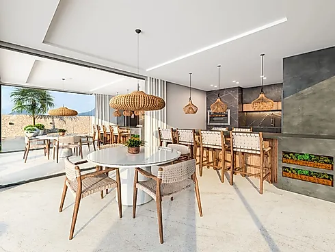 Apartamento 3 Quartos 130m² Piscina no Serenity - Meia Praia - Foto 13