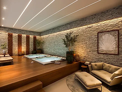 Apartamento 3 Quartos 130m² Piscina no Serenity - Meia Praia - Foto 15