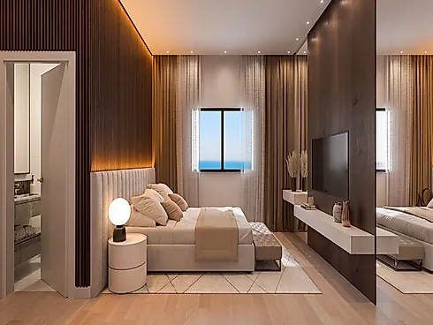 Apartamento 3 Quartos 130m² Piscina no Serenity - Meia Praia - Foto 21