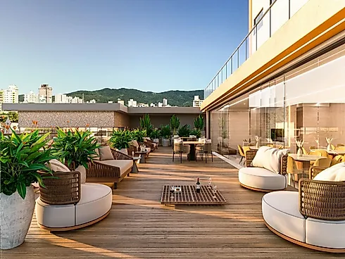 Apartamento 3 Quartos 130m² Piscina no Serenity - Meia Praia - Foto 9