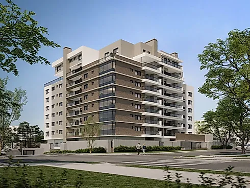 Apartamento 2 Quartos no Terrasse Élégant - Ahú - Apartamento em Ahú, Curitiba - Foto 1