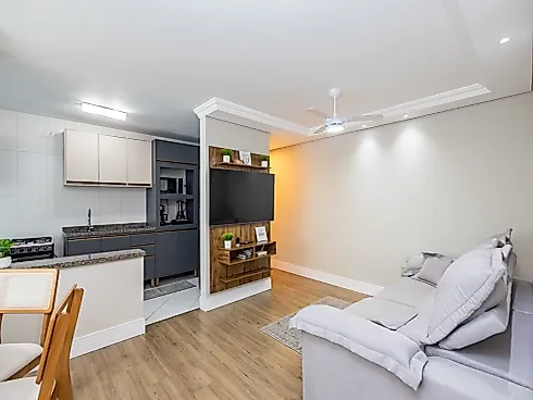 Apartamento com 3 Dormitórios para Venda, 73 m² por R$ 549.000,00 - Bacacheri - Curitiba/PR - Apartamento em Bacacheri, Curitiba - Foto 2
