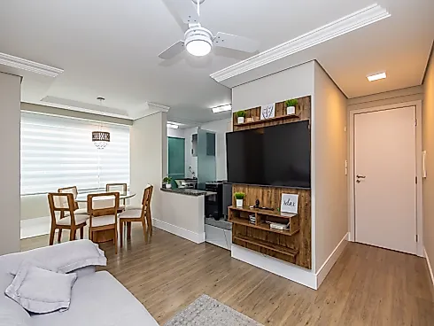 Apartamento com 3 Dormitórios para Venda, 73 m² por R$ 549.000,00 - Bacacheri - Curitiba/PR - Apartamento em Bacacheri, Curitiba - Foto 3