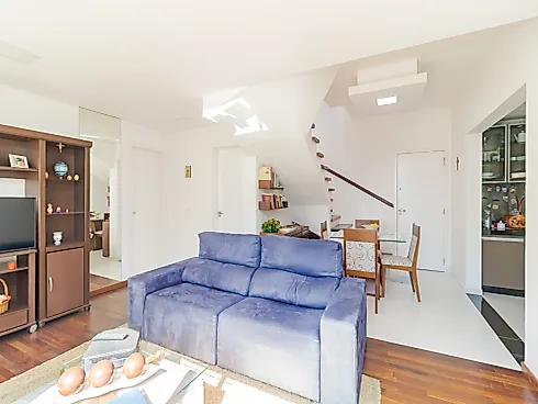 Apartamento Duplex com 2 Dormitórios à Venda, 125 M²- Jardim Botânico - Curitiba/PR - Apartamento em Jardim Botânico, Curitiba - Foto 1