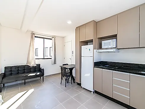 Studio com 24m², para Alugar no Jardim das Américas - Studio em Jardim das Américas, Curitiba - Foto 4