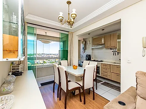Apartamento com 2 Dormitórios para Venda, 59 m² - Capão Raso - Curitiba/PR - Apartamento em Capão Raso, Curitiba - Foto 4
