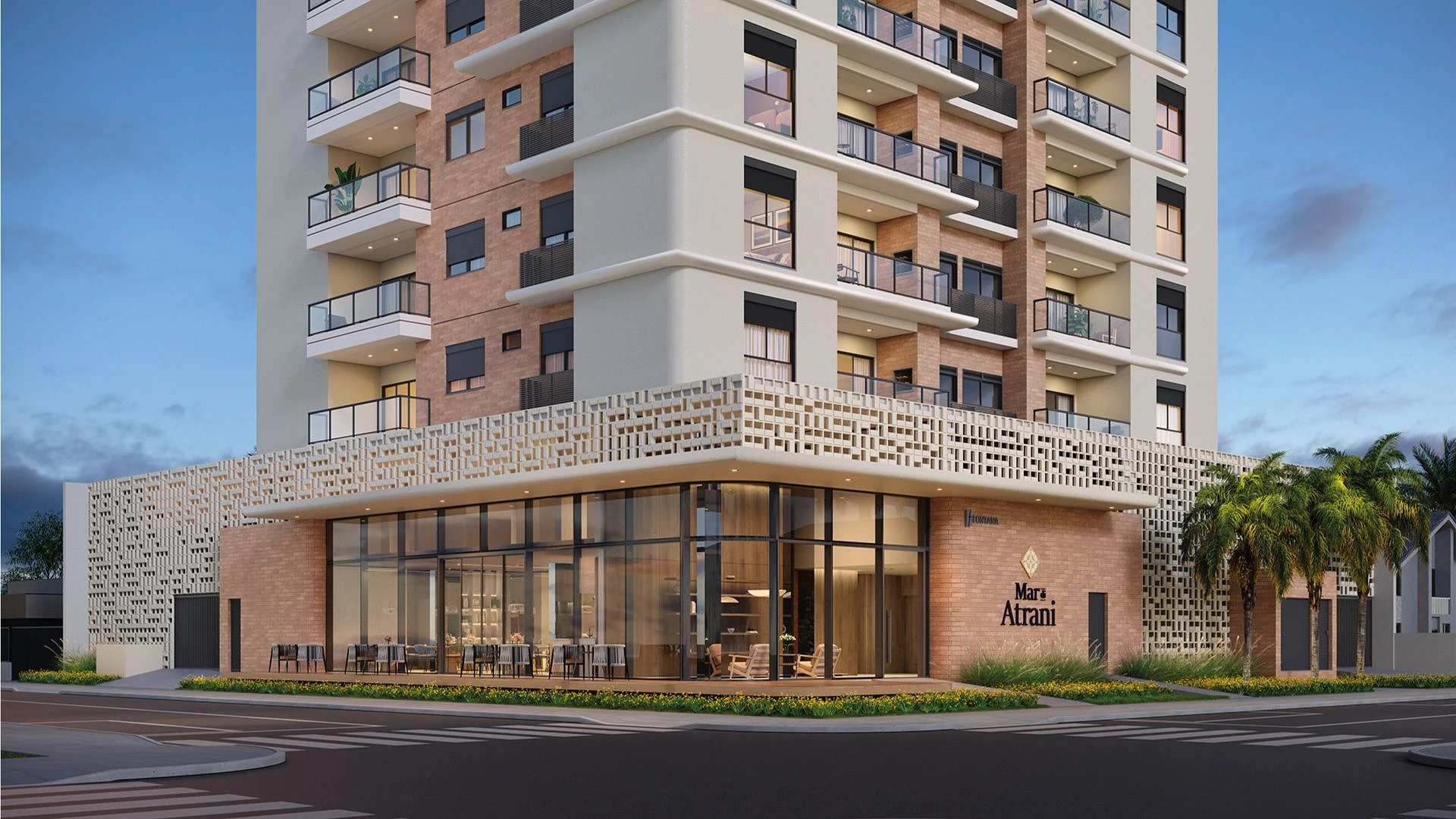 Mar Di Atrani - Apartamento 3 Dormitórios sendo 1 Suíte, Centro de Balneário Rincão