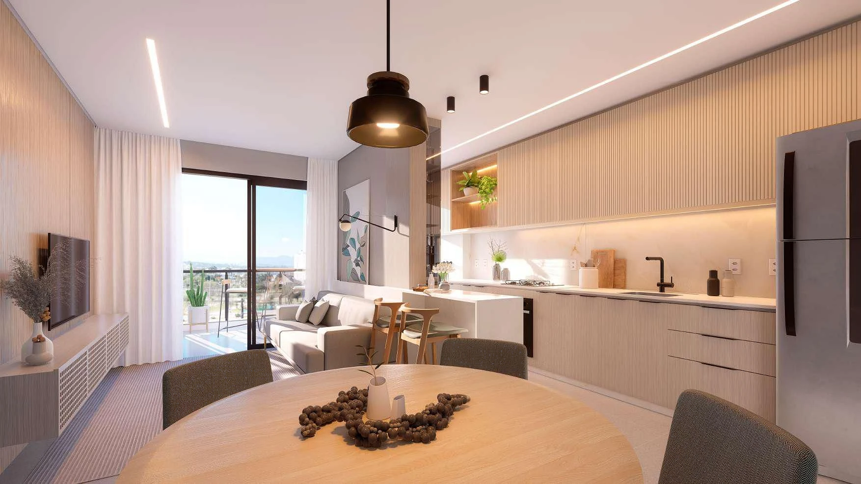 Apartamento em São Luiz, Criciúma