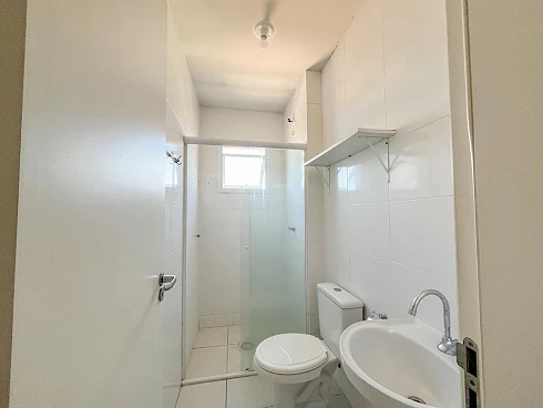 Apartamento Semi Mobiliado com Suíte e Sacada com Churrasqueira