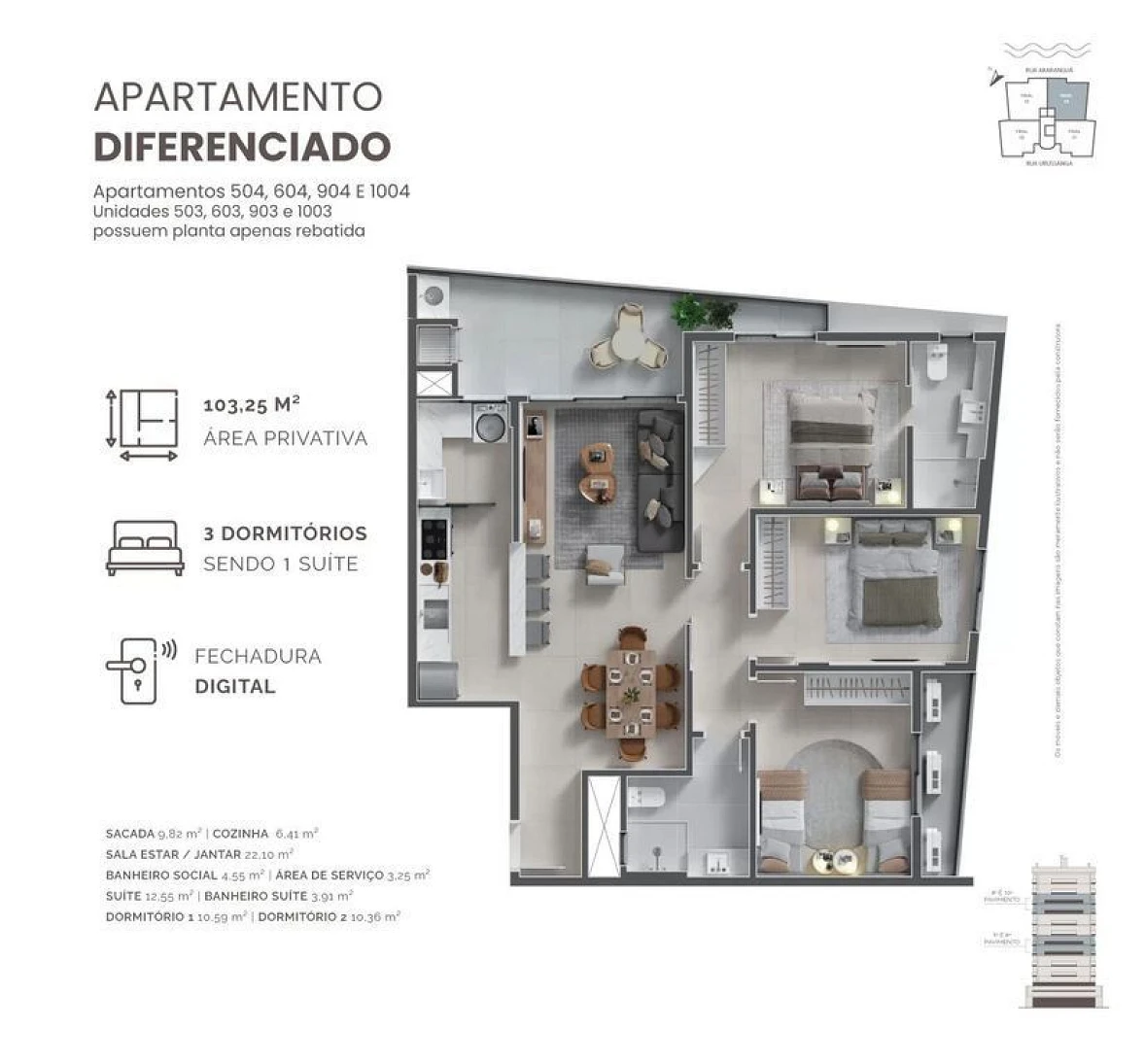 Apartamento em Centro, Balneário Rincão