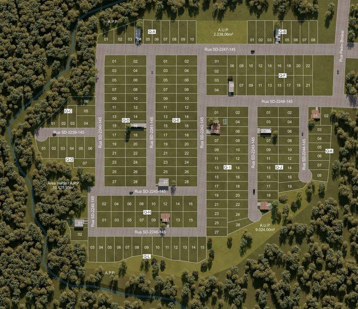 Terreno em Rio Maina, Criciúma