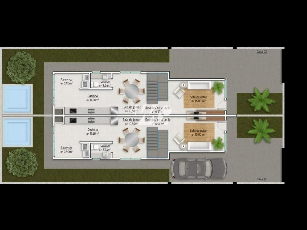 Casa em Pagani, Palhoça. 3 quartos, 140m². Imagem 10 de 10