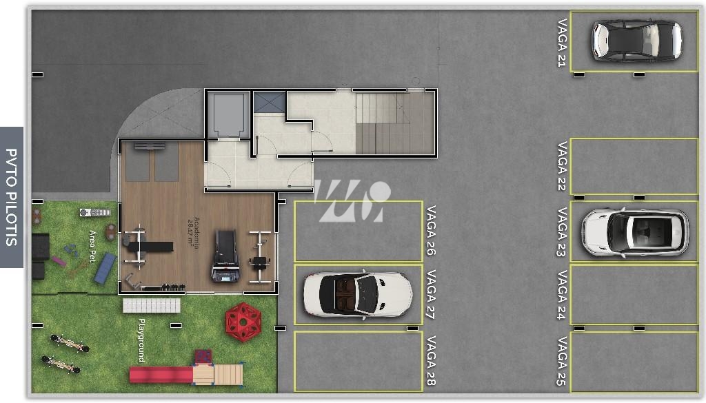 Apartamento em Pedra Branca, Palhoça. 4 quartos, 173m². Imagem 13 de 14