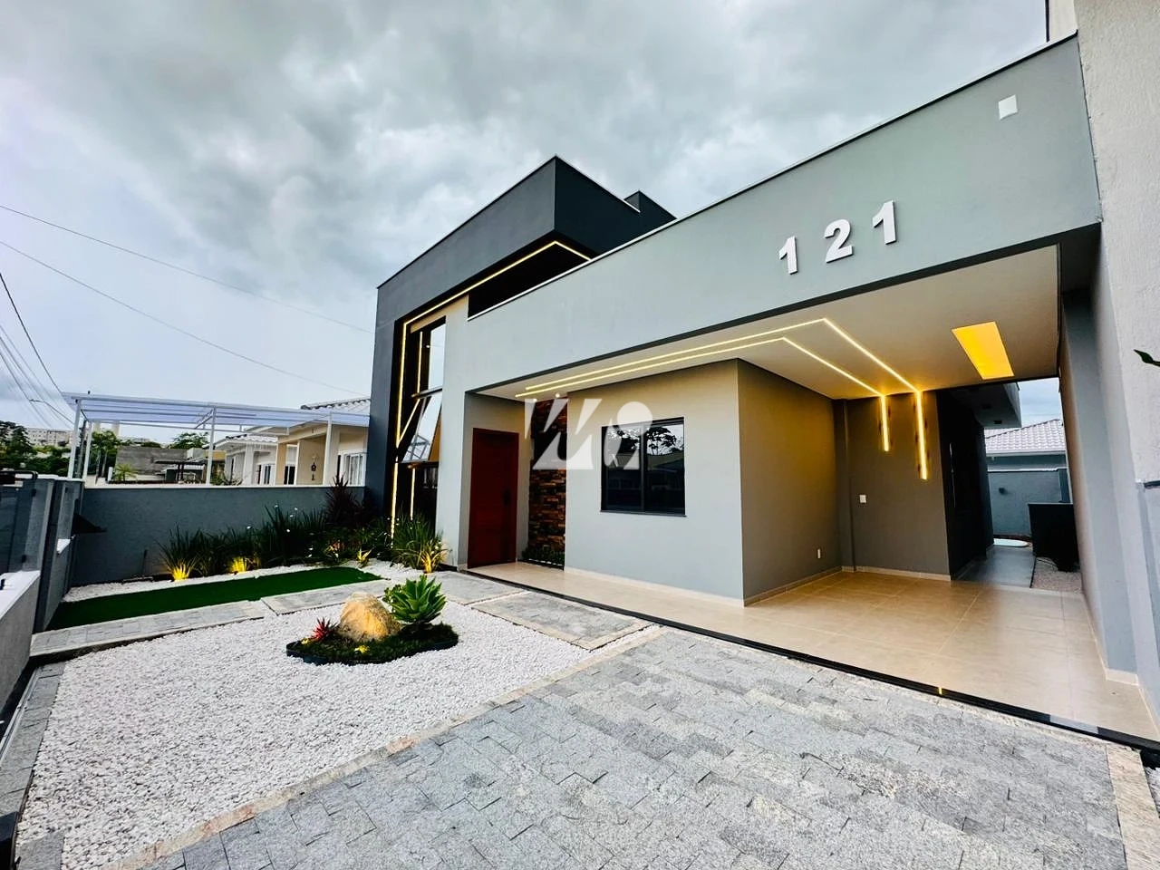 Casa em Bela Vista, Palhoça. 3 quartos, 99m². Imagem 2 de 19