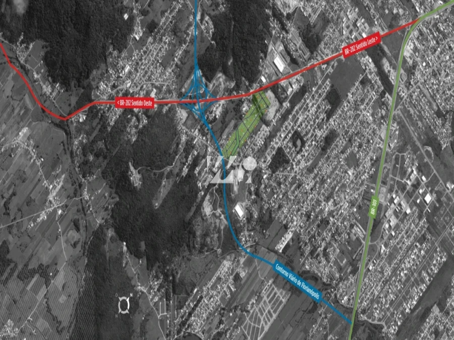 Terreno em Aririú, Palhoça. 0 quartos, m². Imagem 6 de 18