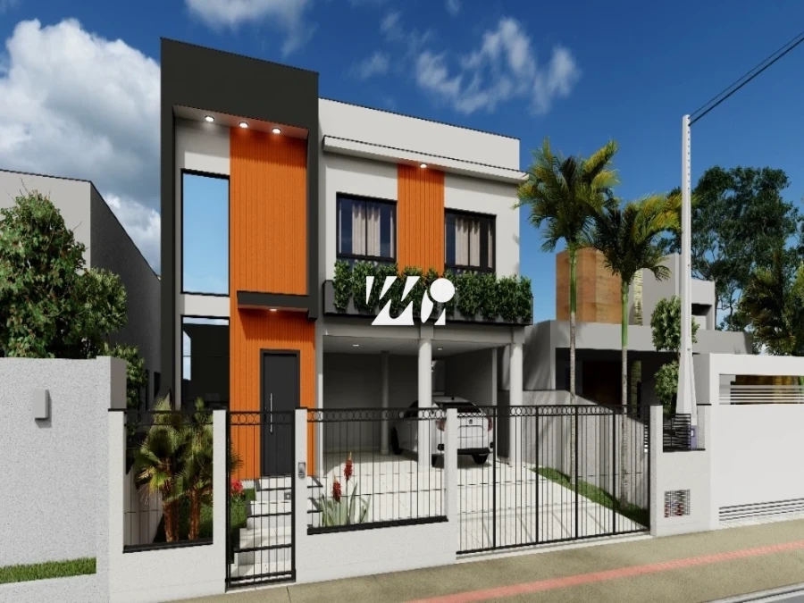 Sobrado Geminado em Barra do Aririú, Palhoça. 3 quartos, 135m². Imagem 1 de 13