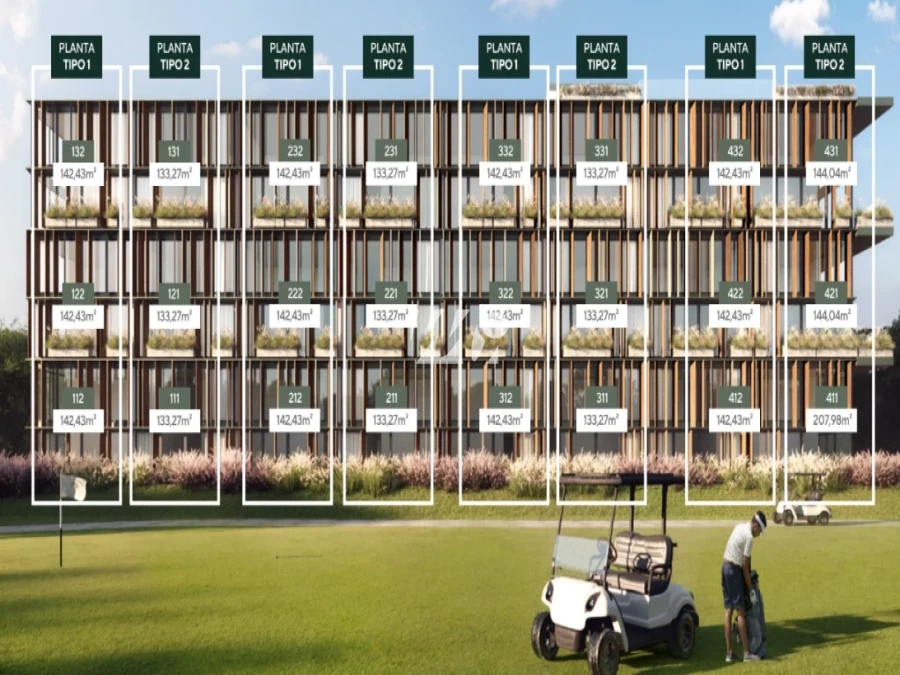 Apartamento em Sertão de Santa Luzia, Porto Belo. 2 quartos, 133m². Imagem 4 de 8