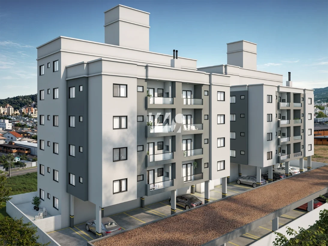 Apartamento em Aririu, Palhoça. 2 quartos, 59m². Imagem 3 de 7