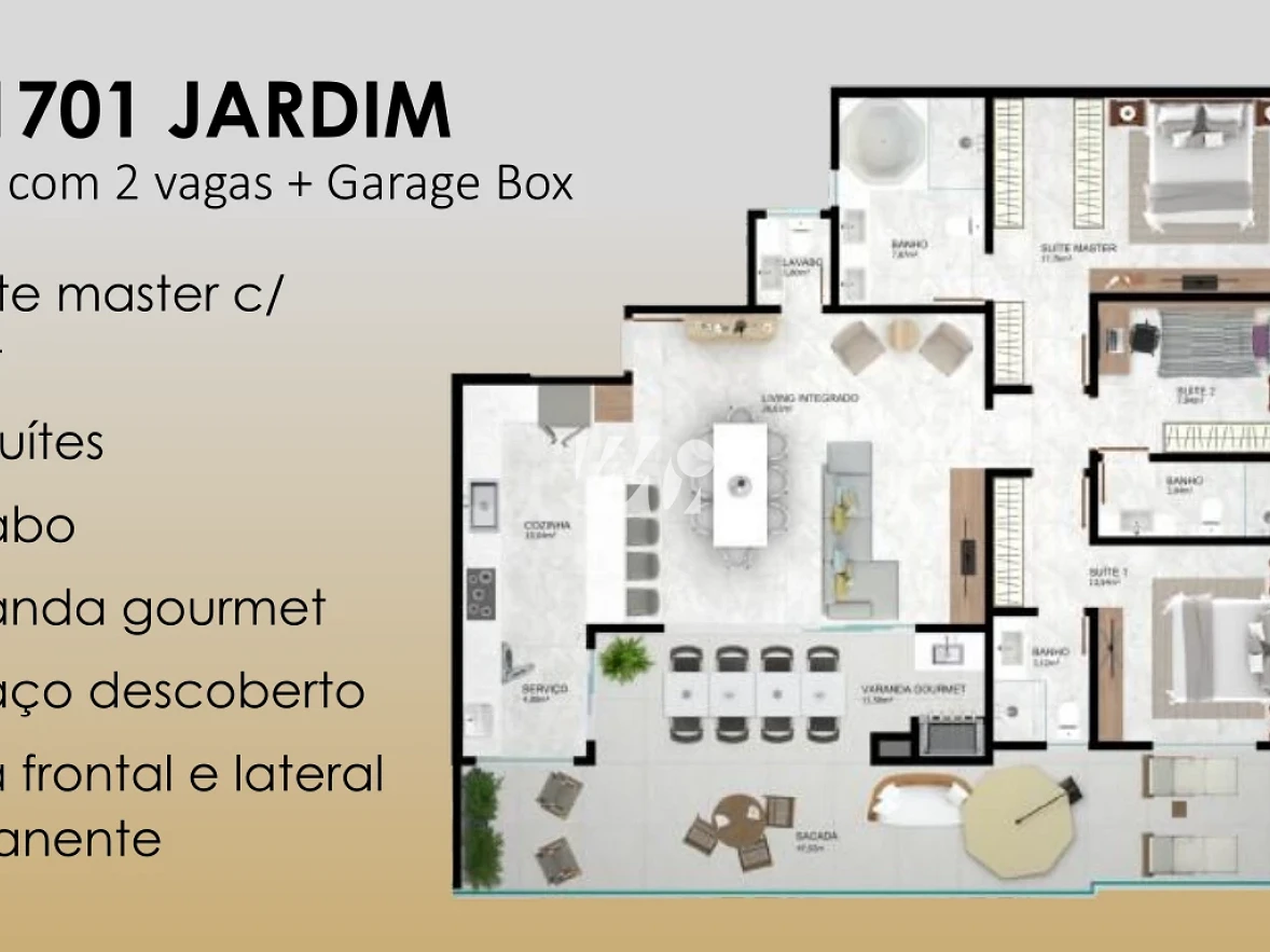 Apartamento em Pedra Branca, Palhoça. 2 quartos, 85m². Imagem 17 de 23