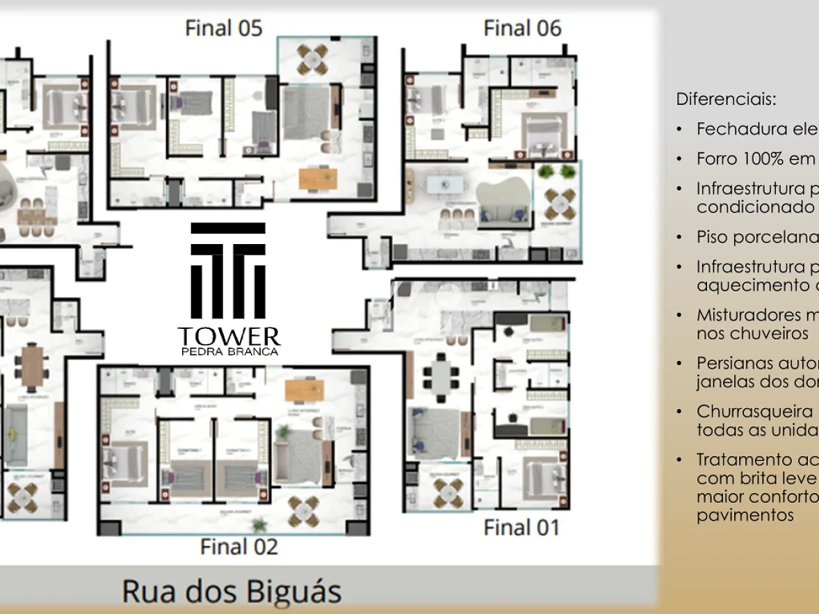 Apartamento em Pedra Branca, Palhoça. 3 quartos, 109m². Imagem 8 de 29