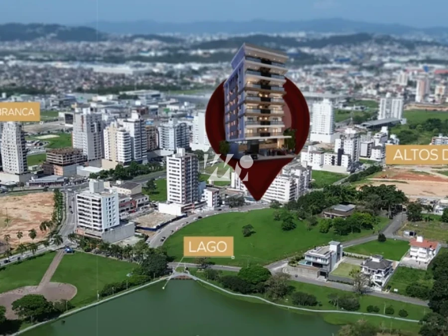 Apartamento em Pedra Branca, Palhoça. 1 quartos, 36m². Imagem 1 de 11