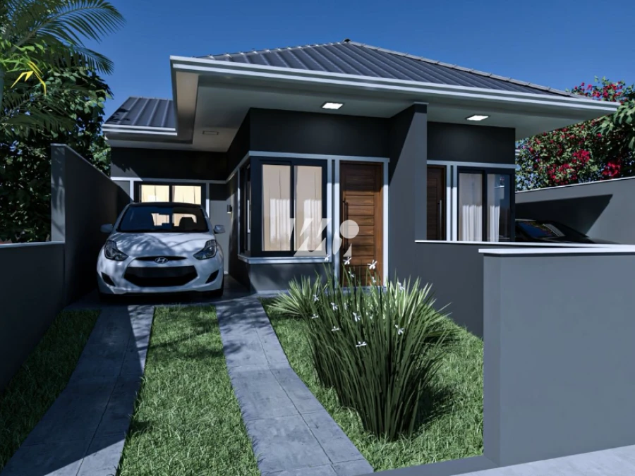 Casa Geminada em Nova Palhoça, Palhoça. 2 quartos, 50m². Imagem 1 de 3