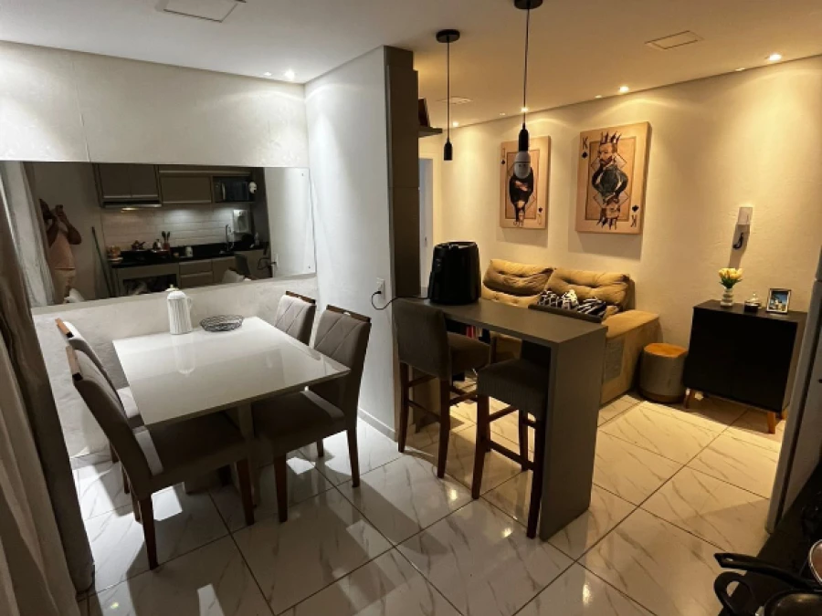 Apartamento em Forquilhas, São José. 2 quartos, 48m². Imagem 1 de 8