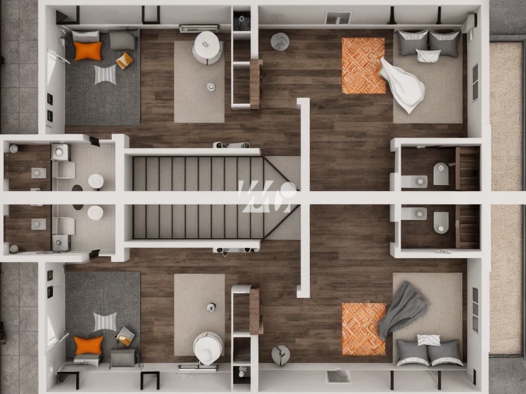 Sobrado Geminado em Bela Vista, Palhoça. 2 quartos, 80m². Imagem 21 de 22