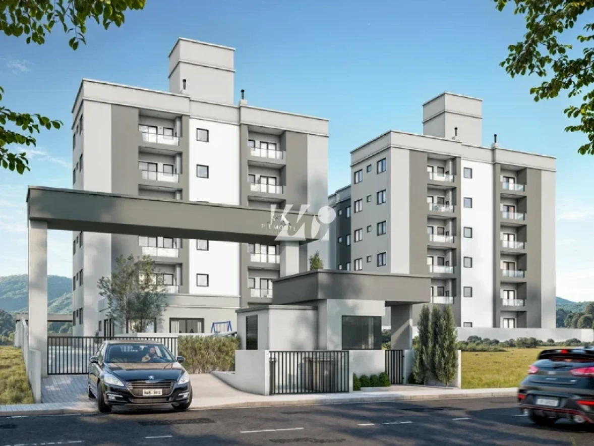 Apartamento em Aririu, Palhoça. 2 quartos, 53m². Imagem 1 de 7