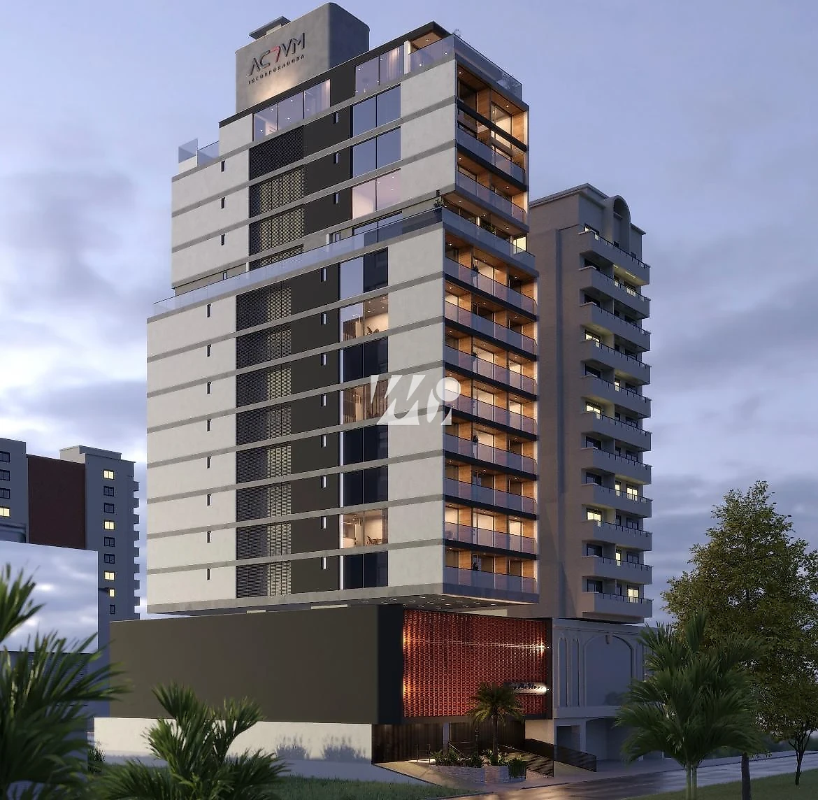 Studio em Pedra Branca, Palhoça. 1 quartos, 48m². Imagem 1 de 5