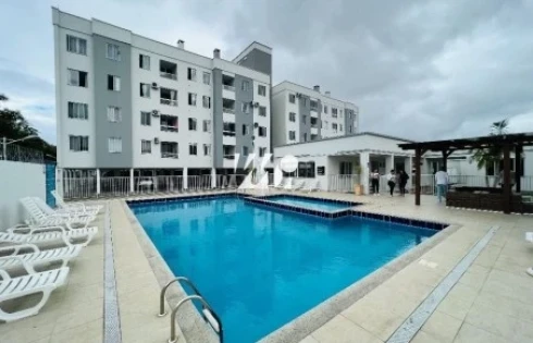 Apartamento com 2 quartos em Barra do Aririú, Palhoça