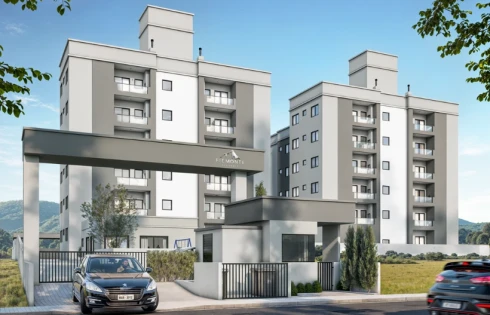 Apartamento com 2 quartos em Aririu, Palhoça