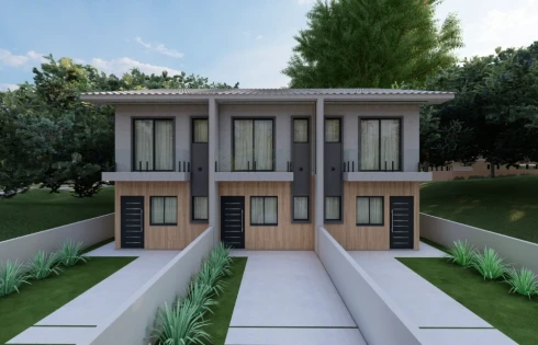 Sobrado Geminado com 3 quartos em Aririú, Palhoça