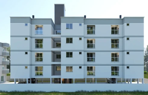 Apartamento com 2 quartos em Sertão do Maruim, São José