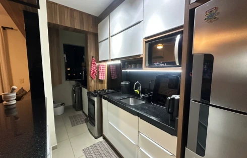 Apartamento com 2 quartos em Pedra Branca, Palhoça