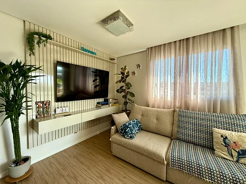 Apartamento com 2 quartos em Aririú, Palhoça