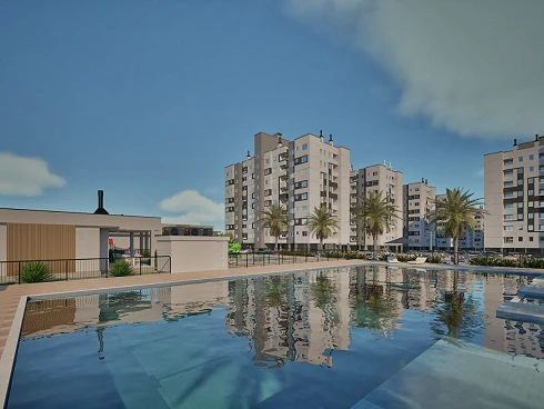 Apartamento com 2 quartos em Pedra Branca, Palhoça