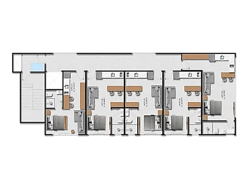 Apartamento em Pagani, Palhoça