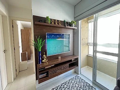 Apartamento 2 Quartos 52m² com Piscina - Pedra Branca - Apartamento em Pedra Branca, Palhoça - Foto 5