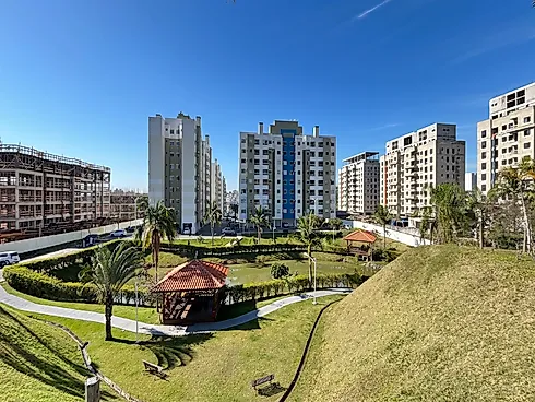 Apartamento 2 Quartos 52m² com Piscina - Pedra Branca - Apartamento em Pedra Branca, Palhoça - Foto 2