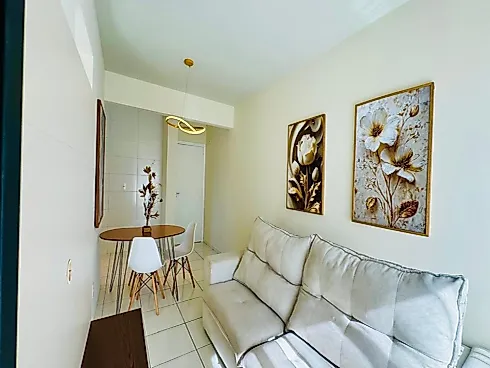 Apartamento com 2 Dormitórios Mobiliado - Pagani - Apartamento em Pagani, Palhoça - Foto 2