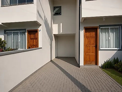 Sobrado 2 Quartos com 2 Suítes e 69m² - Guarda do Cubatão - Sobrado em Guarda do Cubatão, Palhoça - Foto 2